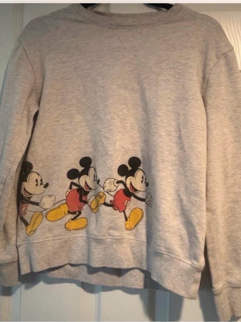 Disney Parks Youth XL Mickey Sweater used